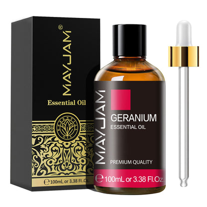 100ml Essential Oil | Natural Aromatherapy Scent | Mayjam Geranium