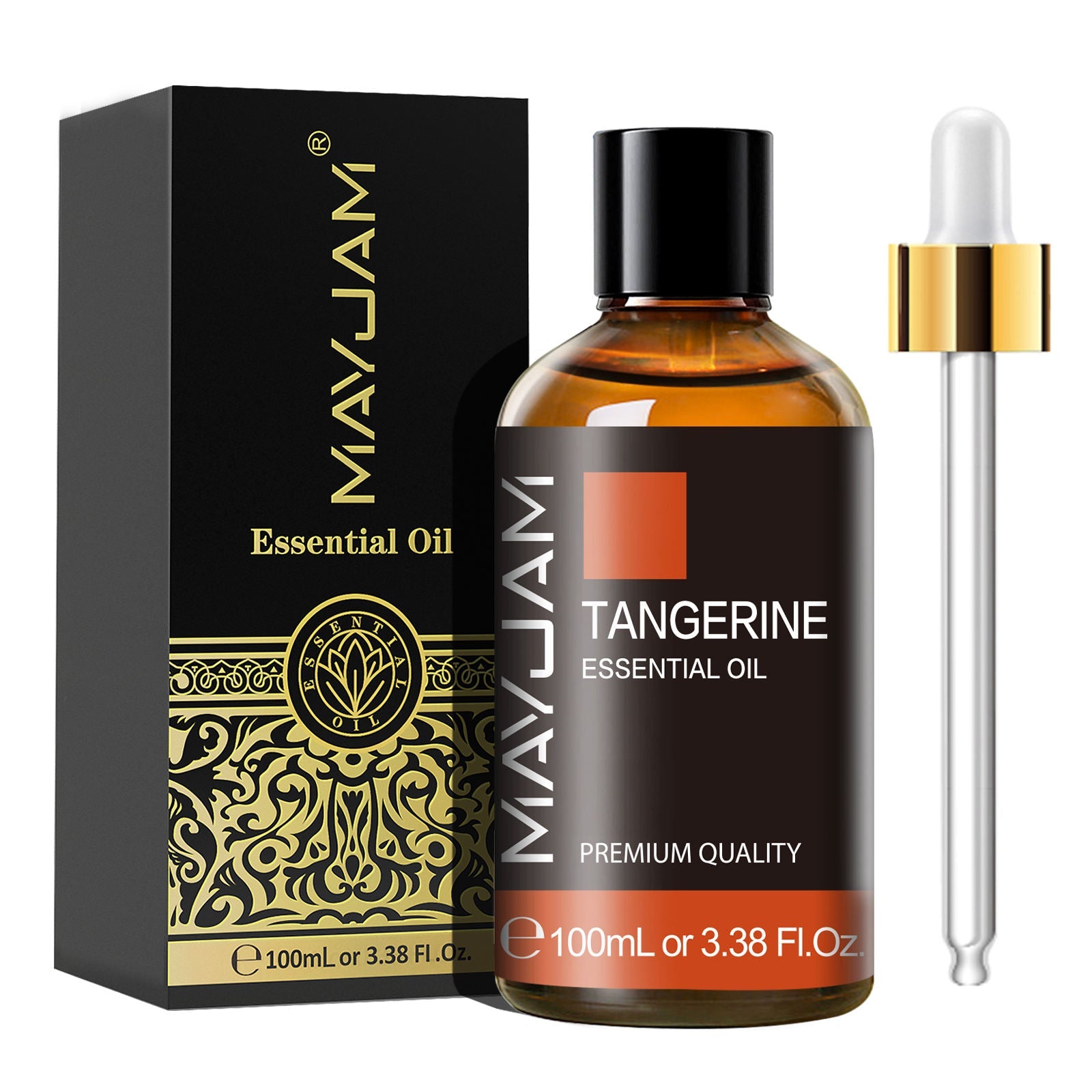 100ml Essential Oil | Natural Aromatherapy Scent | Mayjam Tangerine