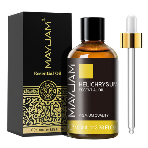 Helichrysum Essential Oil 100ml | Natural Aromatherapy | Mayjam